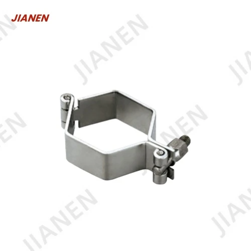 Sanitary Tube Hanger With Rubber Grommet