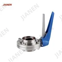 válvula de triple abrazadera