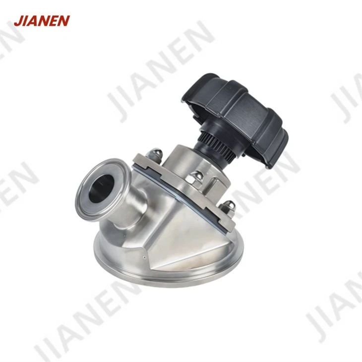 Sanitary Manual Tank Bottom Diaphragm Valve